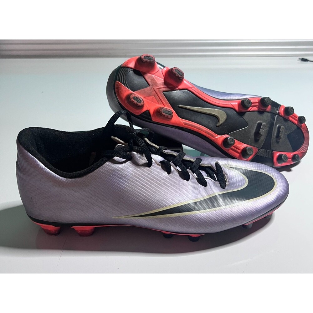 Nike Mercurial Victory V FG Soccer Cleats Urban Lilac Purple 651632-580 Size 11